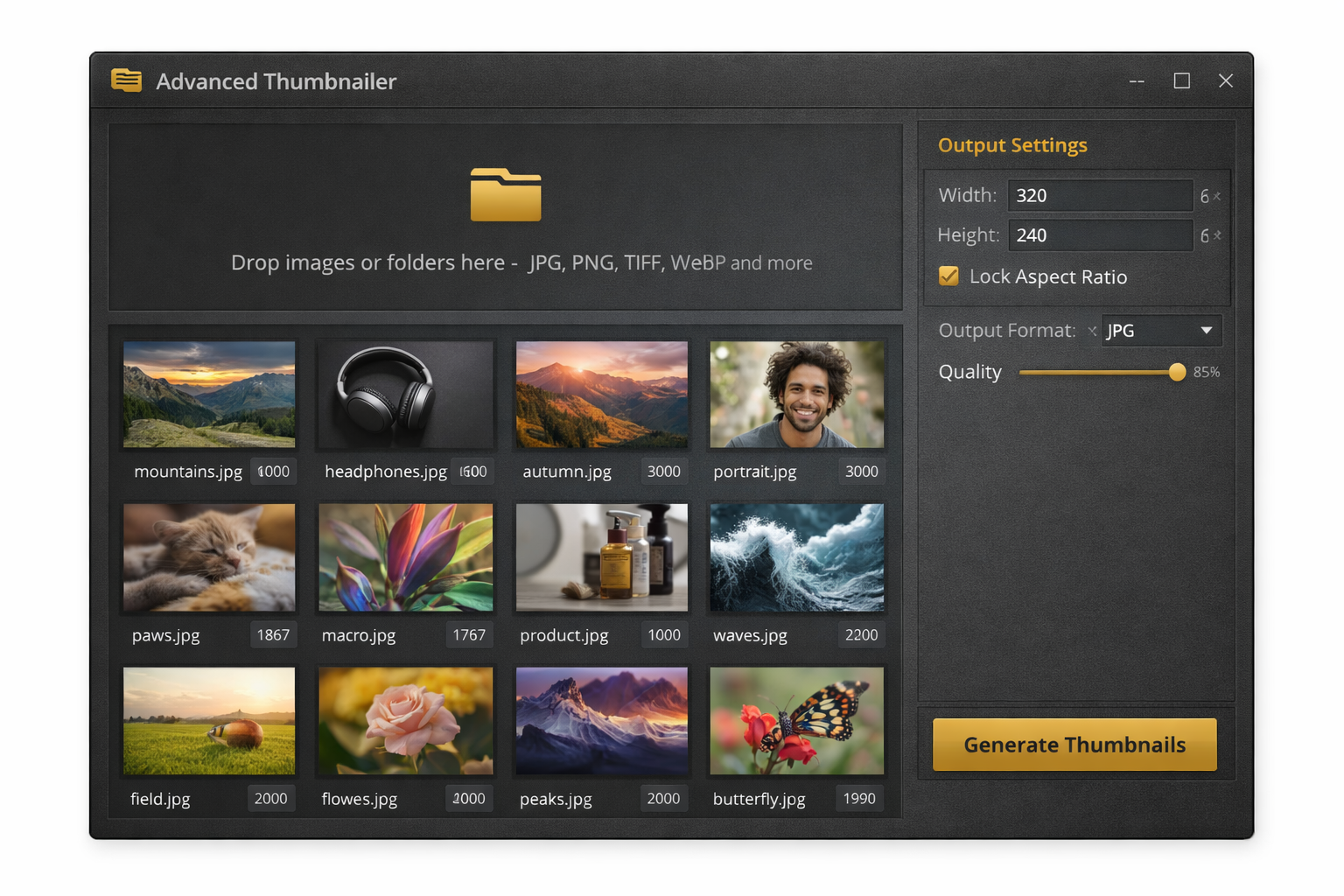 Advanced Thumbnailer